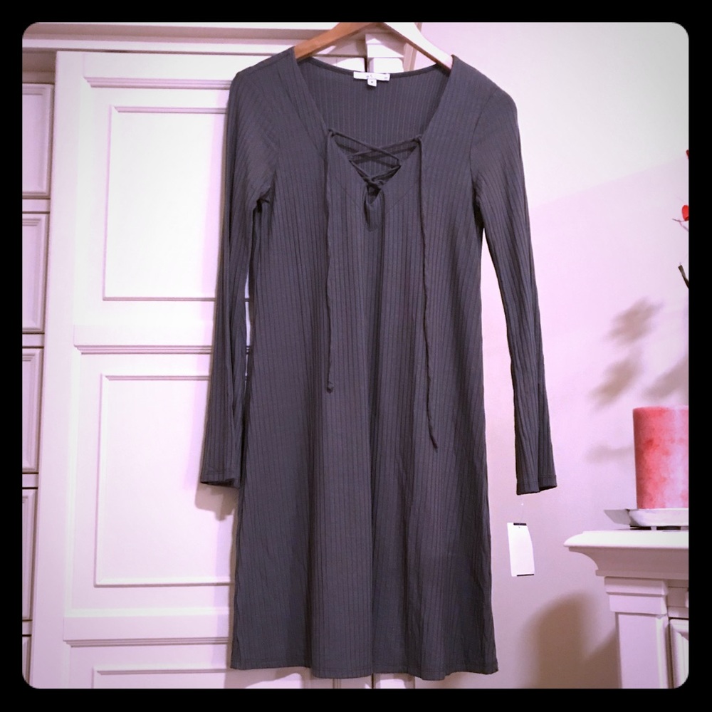 Olive swing dress