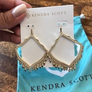 Gold Lacy earrings