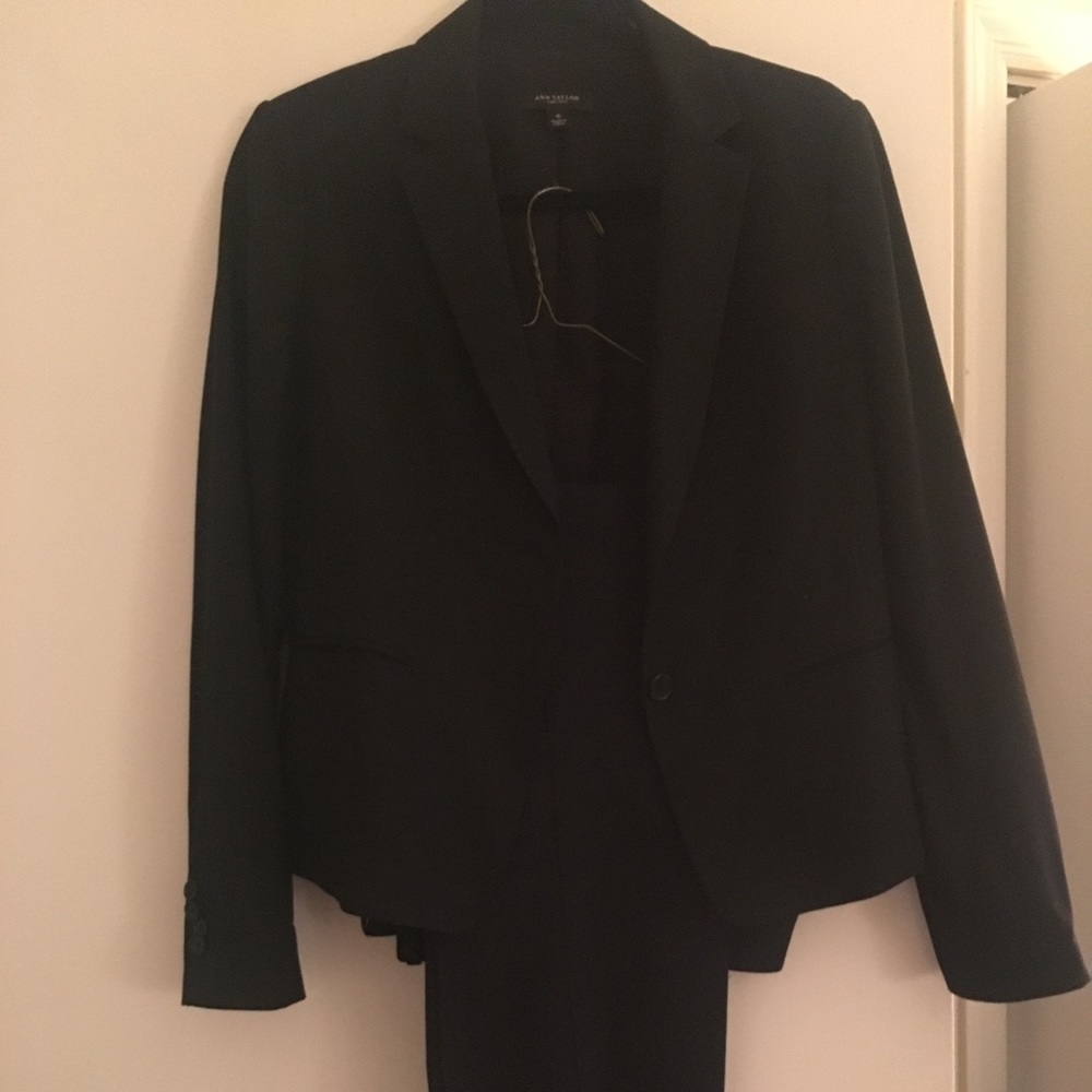 Ann Taylor Black suit
