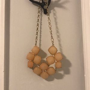 Peach Stone Necklace