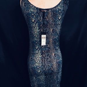 BBCBG MAXAZRIA blue cover up