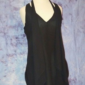 🔽White House Black Market sleeveless top & scarf