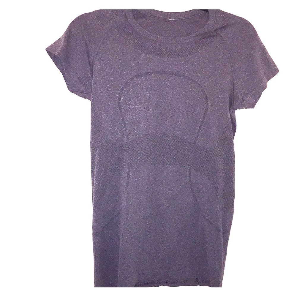 Lululemon grey work out top