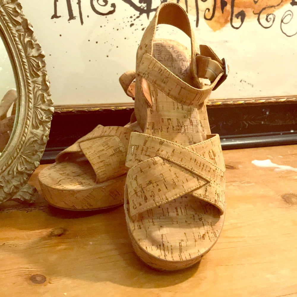 Cork Wedges by Kork-Ease