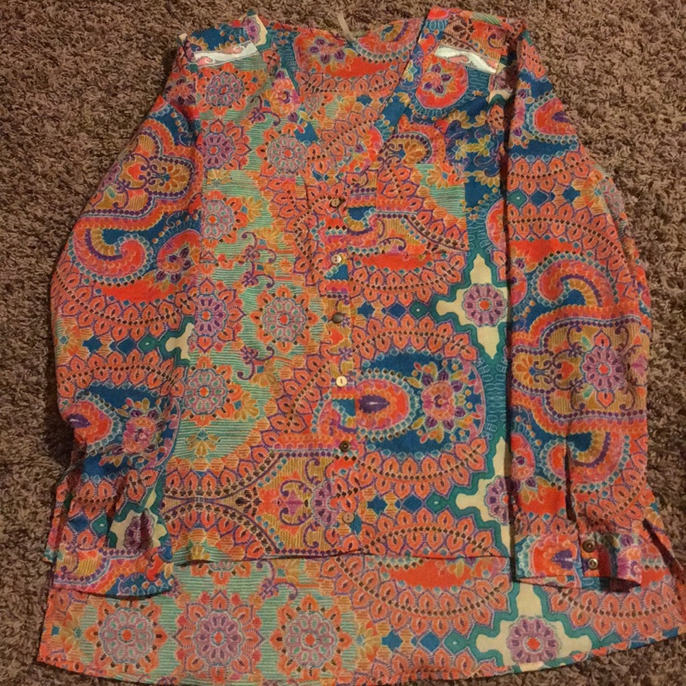 Women’s silk blouse