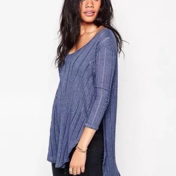 Free people open sweater top - Picture 2 of 4