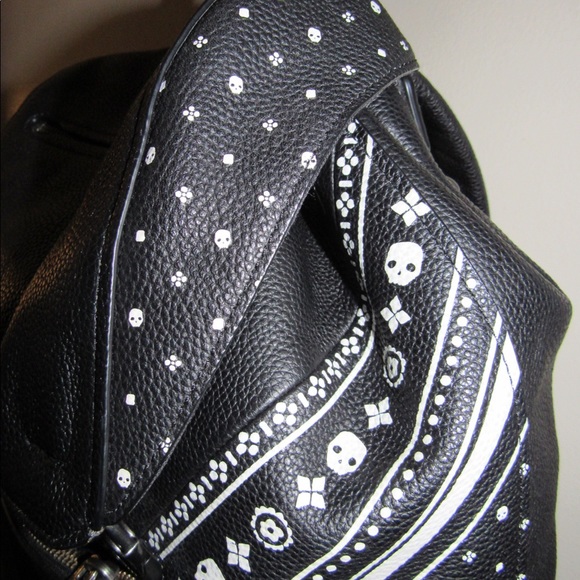 COACH 1941 Banda Print Leather Backback - Picture 6 of 8