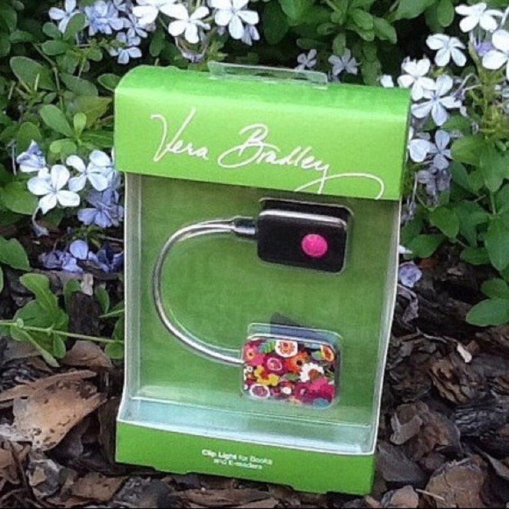 Vera Bradley LED Clip Light E Reader Book Light
