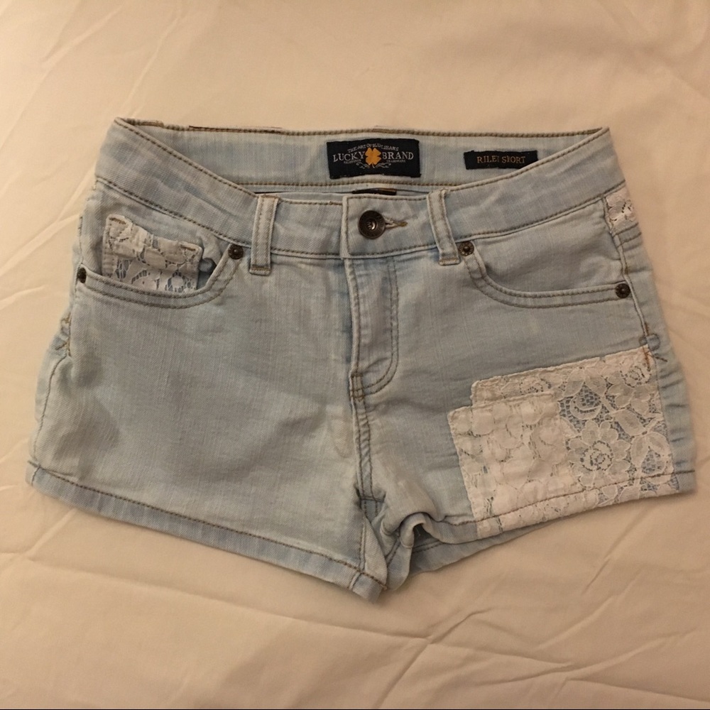Lucky brand jean shorts