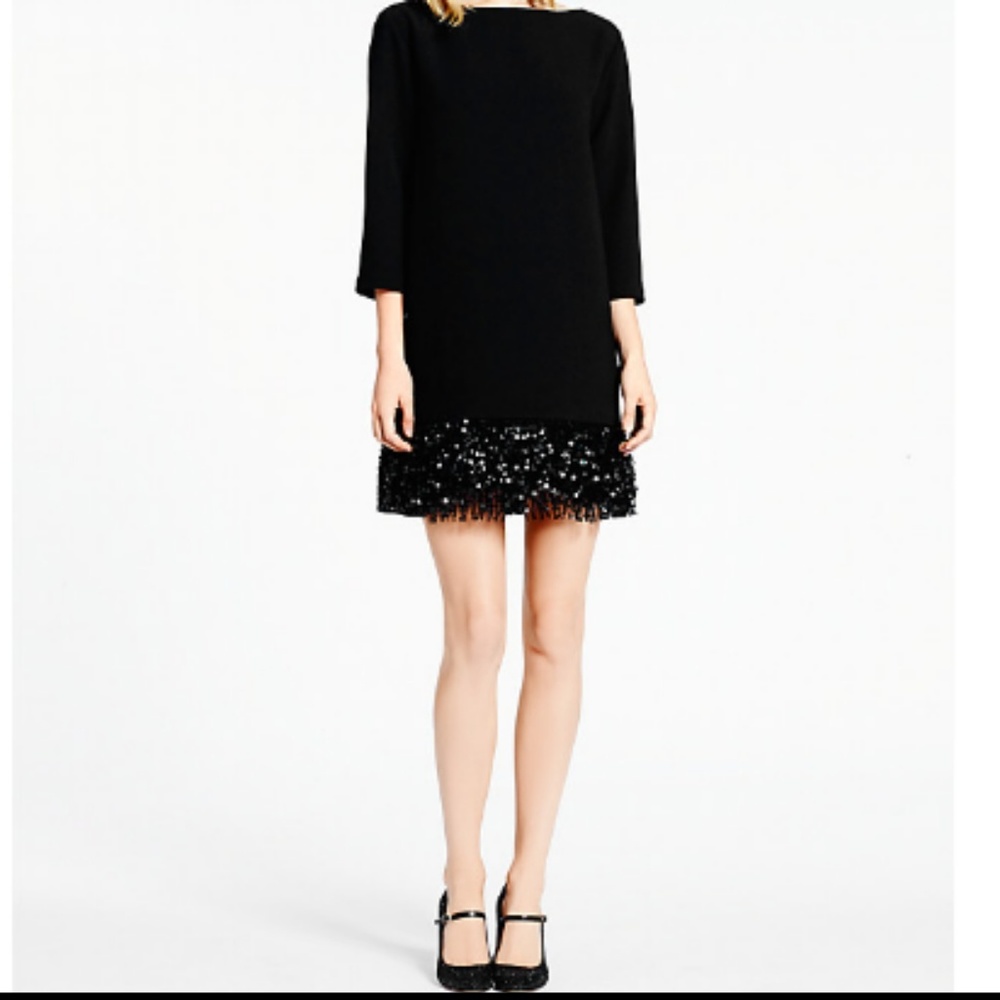 Kate Spade Sequin Fringe Dress