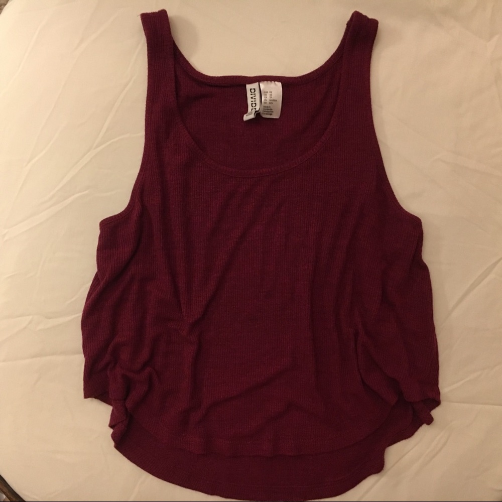 Red tank top