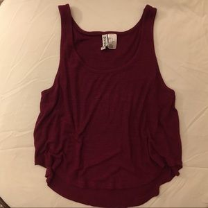 Red tank top