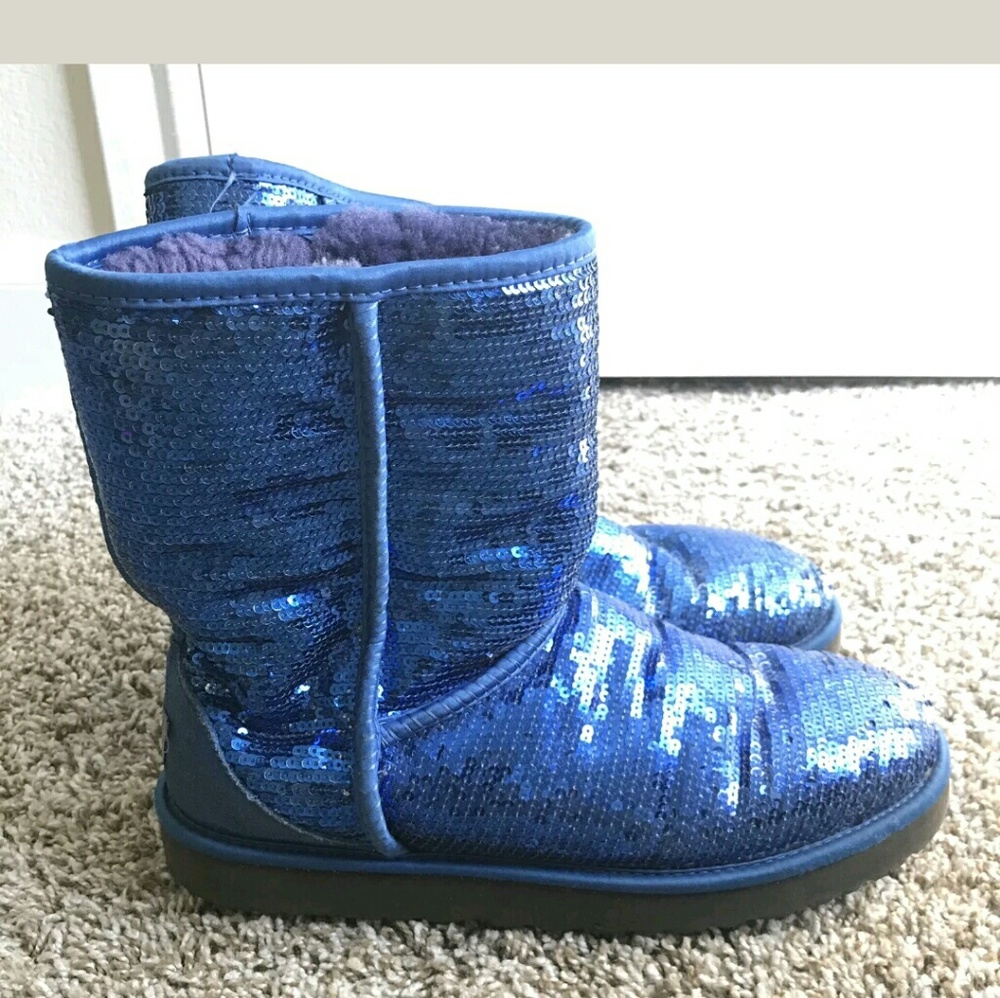 Womens cobalt blue ugg boots