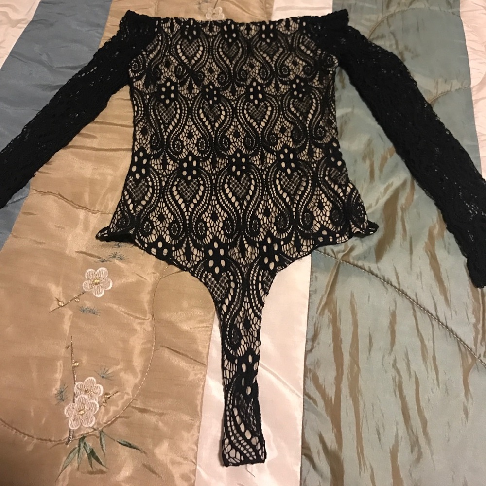 Back Lace Bodysuit