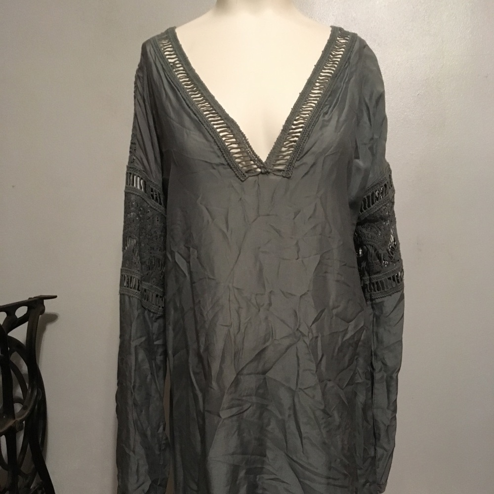 Slate grey dress