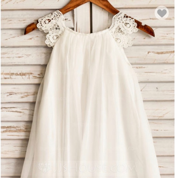 jjshouse ivory flower girl dress