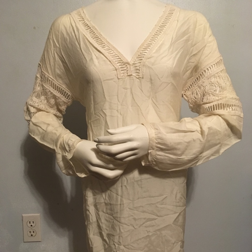 Cream dress