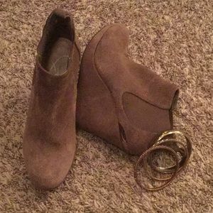 Jessica Simpson wedge boots