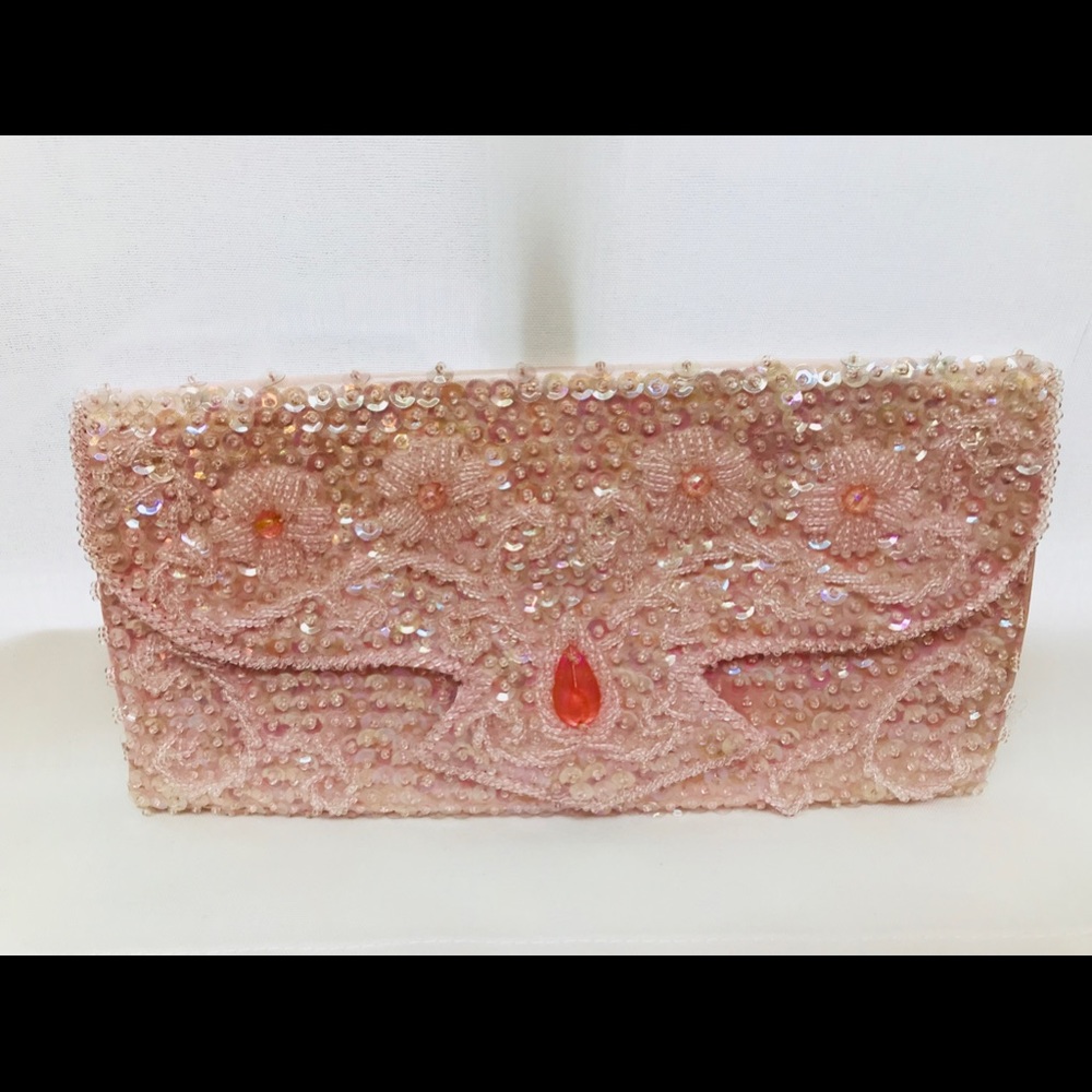 Vintage Beaded Clutch
