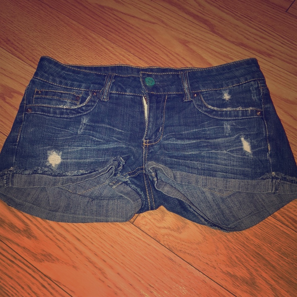 Dark blue Jean Shorts