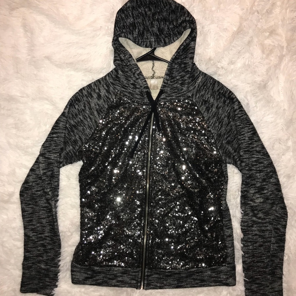 Zip- Up Sweatshirt