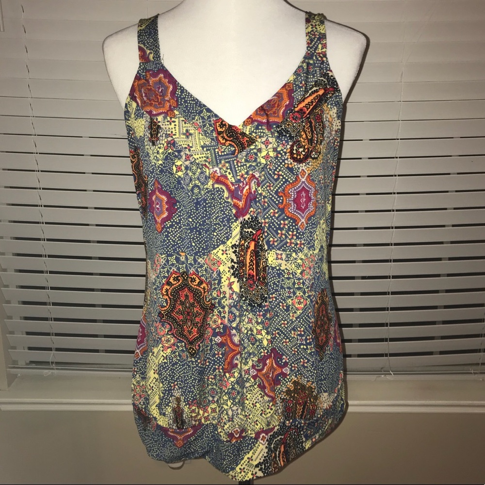 Bohemian tank top.