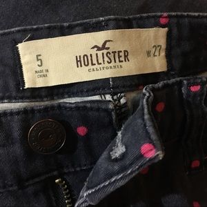 Hollister Polka Dot Ankle Pants