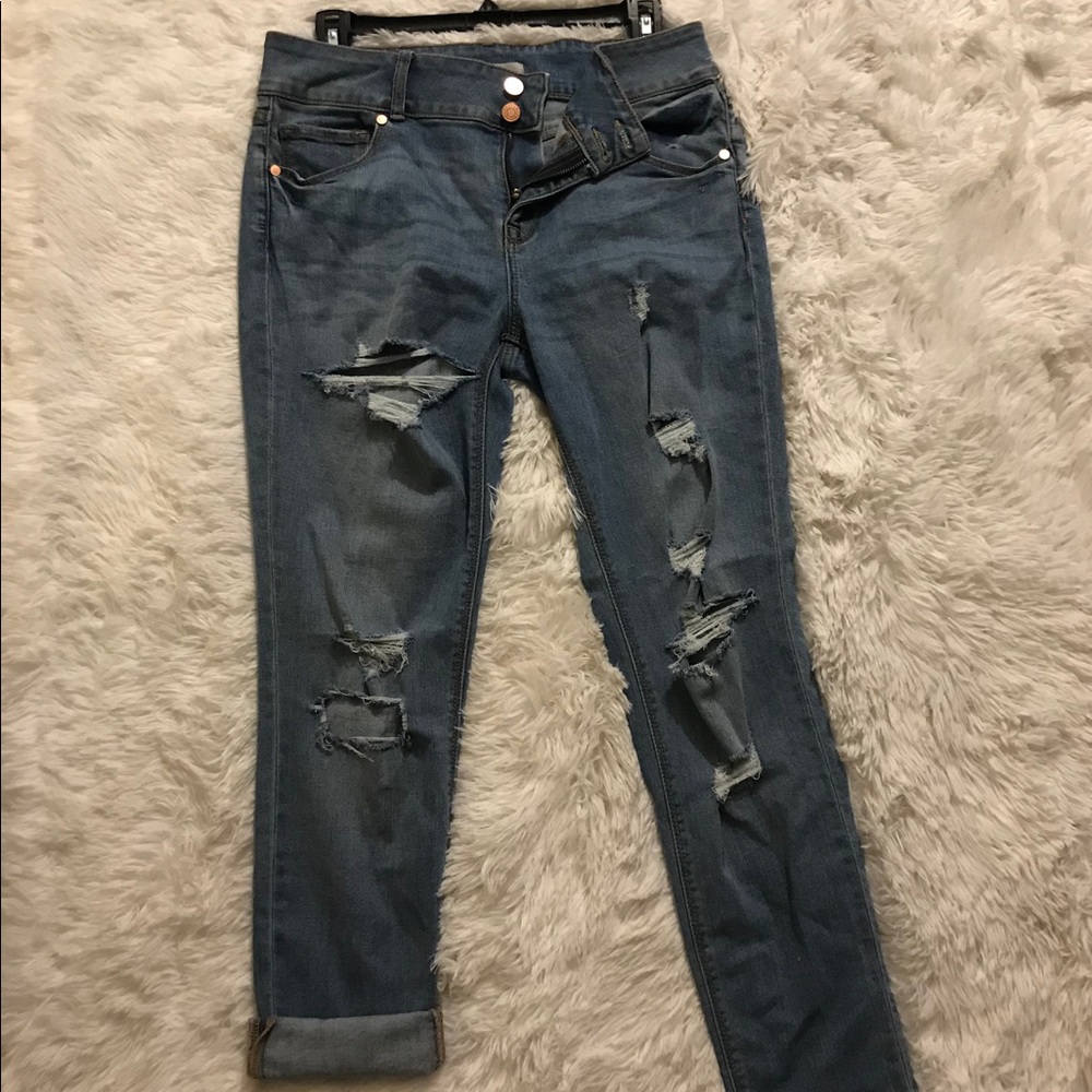 Distressed Jeans