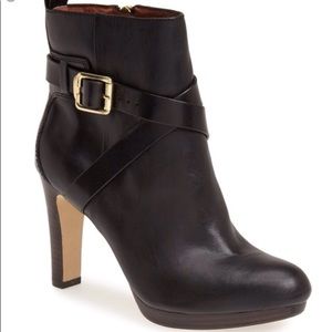 Labradora Leather Platform Bootie
