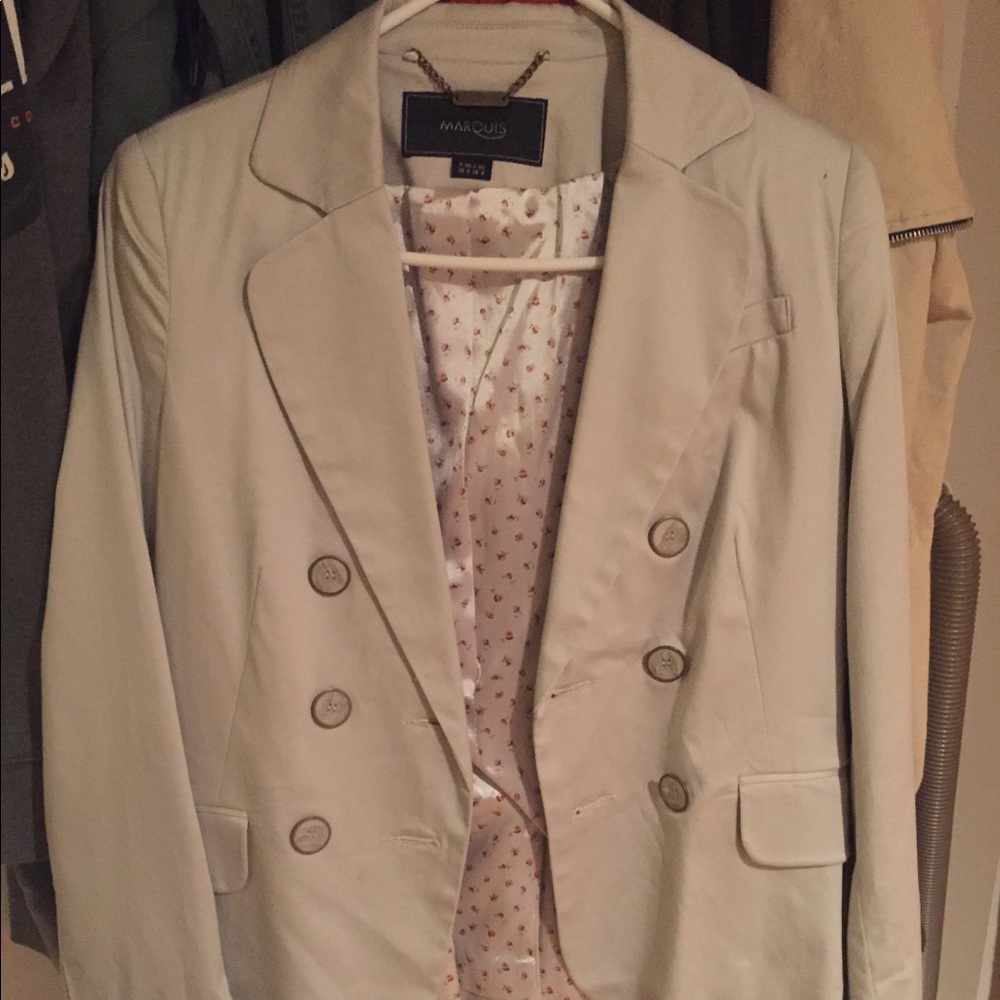 Women's suit (silver pants and jacket)