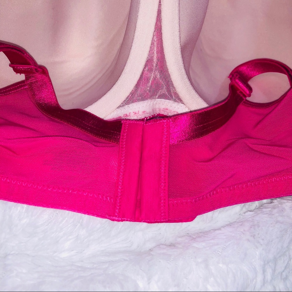 Cacique by Lane Bryant Pink Bold Lace Balconette - Picture 3 of 6