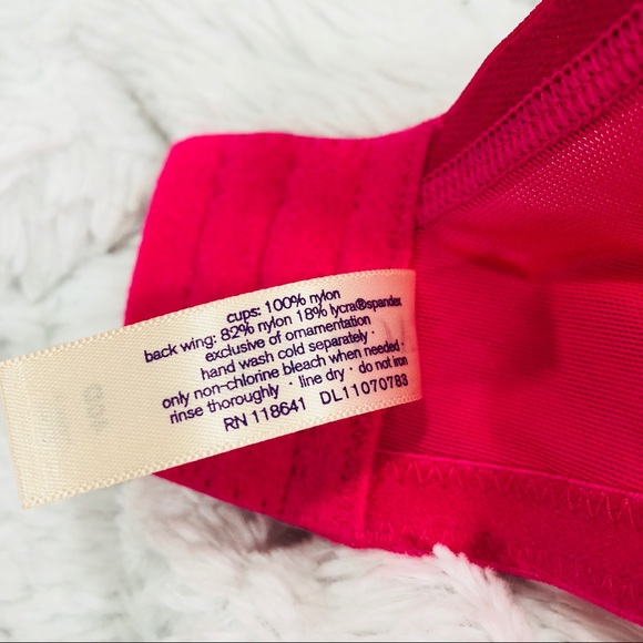 Cacique by Lane Bryant Pink Bold Lace Balconette - Picture 6 of 6