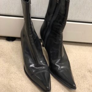 prada pointy toe bootie