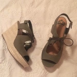 Green Fergalicious Wedges
