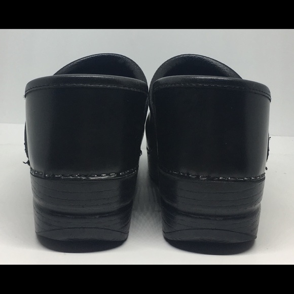 Dansko Black Women's Clog Shoes Sz 38 US 7.5- 8 - Picture 6 of 8