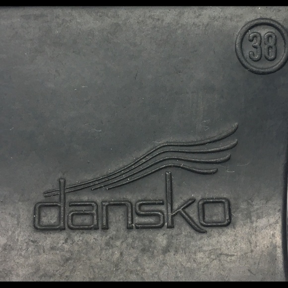 Dansko Black Women's Clog Shoes Sz 38 US 7.5- 8 - Picture 8 of 8