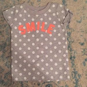 Girls carter’s 2t short sleeve shirt
