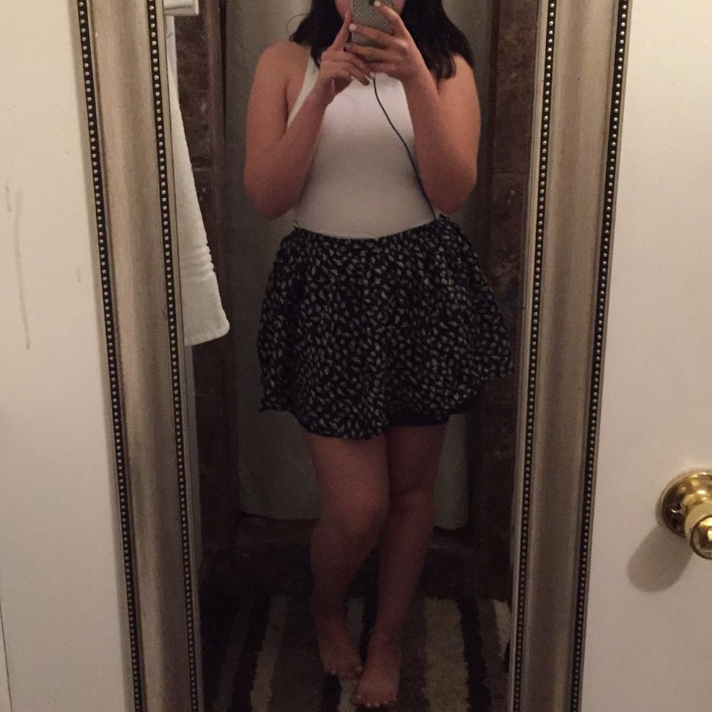 Floral skirt