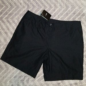 NWT Nike Dri Fit Golf/Casual Shorts Black