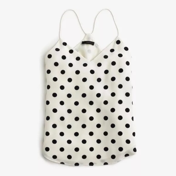 JCrew hot date 💋 Carrie silk blouse Alexa Chung - Picture 3 of 4