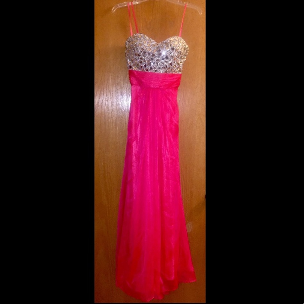 Pink formal dress