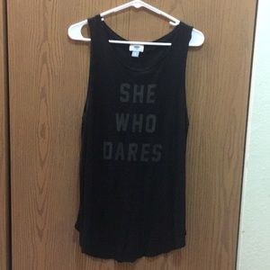 She Who Dares Tank