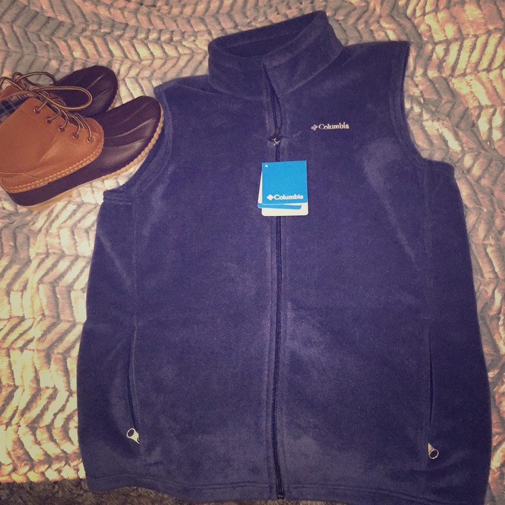 New With Tags COLUMBIA Vest Boy’s XL/woman’s M/L