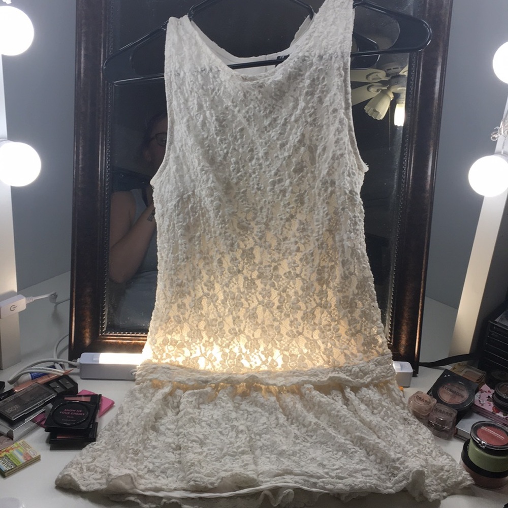 H&M Lace White Dress