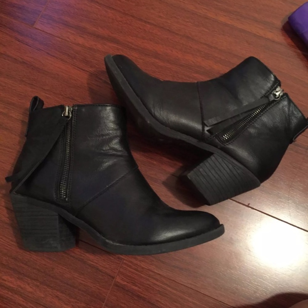 Black booties