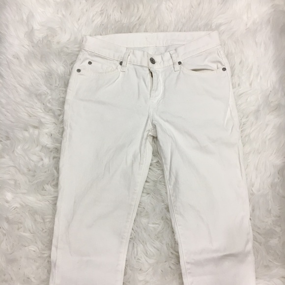 7 For All Mankind Denim - 7 For All Mankind White Skinny Jeans 7 For All Mankind Denim - 7 For All Mankind White Skinny Jeans