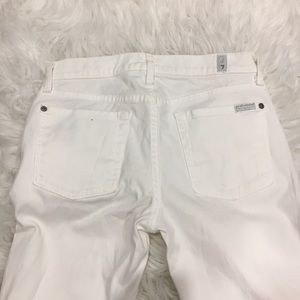 7 For All Mankind Jeans - 7 For All Mankind White Skinny Jeans 7 For All Mankind Jeans - 7 For All Mankind White Skinny Jeans