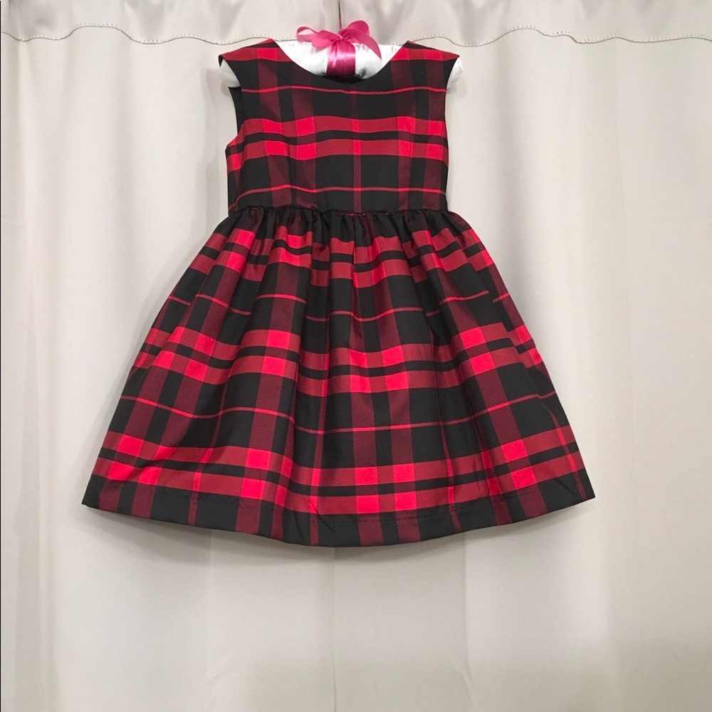 Mia & Mimi - Red and Black Plaid Dress