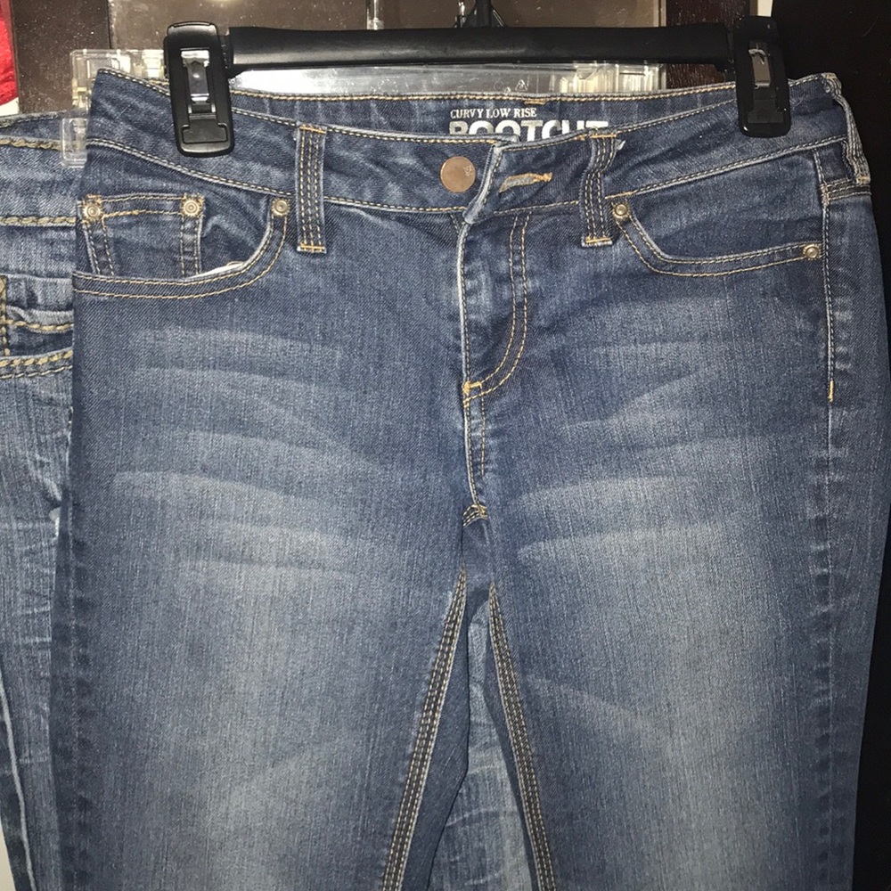 New York and Company Curvy Low Rise Bootcut Jeans