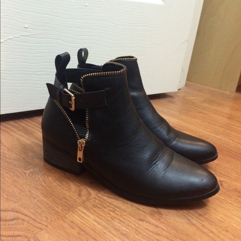 Black booties